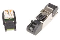 j00026a2001 Telegartner MFP8 Series Male RJ45 Connector, Cable Mount, Cat6a, STP Shield Straight 8P8C -Way