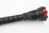 255-4197 RS PRO LED Torch Black, Red - Rechargeable 15000 lm, 274.5 mm