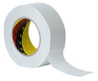7000111557 3M White Transfer Tape, 0.25mm Thick, Acrylic Backing, 50mm x 25m