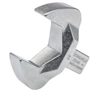 58214038 STAHLWILLE 731/40 Series Open Ended Insert Open-Ended Shell Tool, 38.0 mm, 14 x 18mm Insert, Chrome Plated Finish