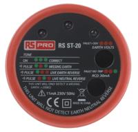 136-5670 RS PRO, Model RS ST20 Socket Tester 30mA 230V ac