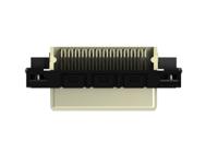 6658751-1 TE Connectivity, 6658751 0.8mm Pitch Connector Backplane Connector, Receptacle, Right Angle, 4 Row, 50 Way, 6658751