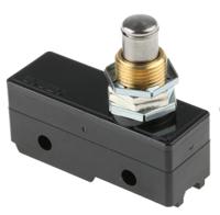 z-15gq Omron Z Series Plunger Limit Switch, NO/NC, IP00, SPDT, Thermosetting Resin Housing, 500V ac Max, 15A Max