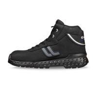 jaltail-jvjv102-44 Jallatte JVJV102 Black Aluminium Toe Capped Unisex Safety Boots, UK 9.5, EU 44