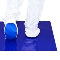 218-609 RS PRO Blue Cleanroom ESD-Safe Mat, 458mm x 1143mm x 1.35mm