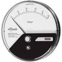 48796967 WIKA 4 to 6 mm Analogue Differential Pressure Gauge 750Pa Back Entry 110mm Outside Diameter