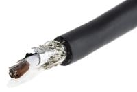 45102-bk005 Alpha Wire Xtra-Guard 4 Performance Cable Control Cable, 2 Cores, 0.35 mm² 22 AWG, Screened, 30 m, Black Thermoplastic