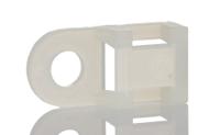 213-8521 RS PRO Natural Cable Tie Mount 9.5 mm x 19mm, 5mm Max. Cable Tie Width