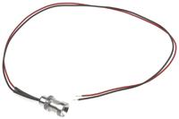 oxlclh8024acfl30algaas-red Oxley Red Panel Mount Indicator, 8mm Mounting Hole Size, Lead Wires Termination, IP68