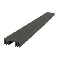 ila-hsink-strip-309x29x12mm-blk Intelligent LED Solutions LED Mount for ILS Power Linear 6 LED Strip 309 x 29 x 12mm