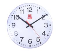 440-9568 RS PRO White Analog Wall Clock, 300mm Diameter