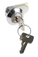 f328-03-2-455e Euro-Locks a Lowe & Fletcher group Company Camlock, 16mm Panel-to-Tongue, 23 x 20.2mm Cutout, Key Unlock