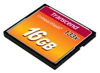 ts16gcf133 Transcend CompactFlash 16 GB MLC Compact Flash Card