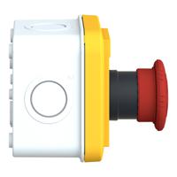 xalek1702 Schneider Electric Push Push Control Station Switch - SPDT, ABS, Red, IP54
