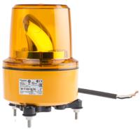xvr13m05l Schneider Electric Harmony XVR Series Amber Rotating Beacon, 230 V ac, Screw Mount, LED Bulb, IP67