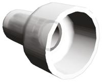 328730 TE Connectivity Closed End Splice Connector, Clear, Insulated, Tin 22 → 10 AWG