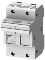 3nw7121 Siemens 50A Rail Mount Fuse Holder for 14 x 51mm Fuse, 2P, 690V