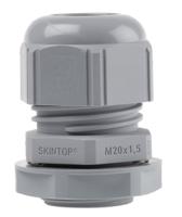 5311102053119020 Lapp SKINTOP Series Grey Polyamide Cable Gland, M20 Thread, 6mm min., 13mm max., IP66, IP68, IP69