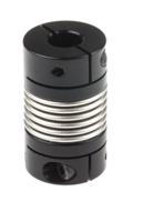 mbc15-6-6-a Ruland Bellows Coupling, 15mm Outside Diameter, 6mm Bore, 27.2mm Length Coupler