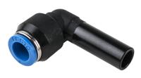 qsl-10h-8 Festo QSL Series Elbow Tube-toTube Adaptor, Push In 10 mm to Push In 8 mm, Tube-to-Tube Connection Style, 153063