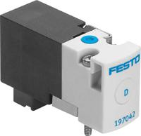mha1-m1h-22g-09-pi Festo 2/2 Closed, Monostable Pneumatic Solenoid/Pilot-Operated Control Valve - Electrical MHA1 Series, 197044