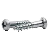 245-3823 RS PRO Phillips Round Steel Wood Screw, Zinc Plated, #6 Thread, 1in Length