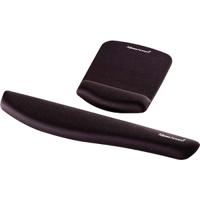 9252003 Fellowes Black Fluoropolymer Mouse Pad & Wrist Rest 238.1 x 184.2 x 25.4mm 25.4mm Height
