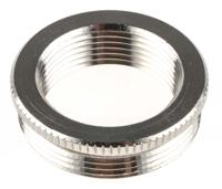 52003900 Lapp Cable Gland Adaptor, PG29 Exterior Thread, PG21 Interior Thread, Nickel Plated Brass, SKINDICHT Series