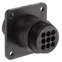 206705-1 TE Connectivity Circular Connector, 9 Contacts, Panel, Standard Connector, Socket, Male, CPC Series
