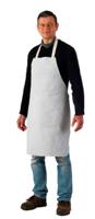 56605 Coverguard Grey Reusable Natural Cow Split Leather Apron, 1.2m