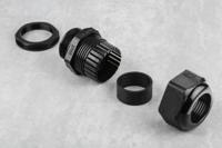 669-4689 RS PRO Black Nylon Cable Gland, M40 Thread, 22mm min., 32mm max., IP68