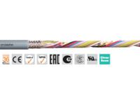 cf240pur0314-50m Igus chainflex CF240.PUR Data Cable, 14 Cores 0.34 mm² 22 AWG, Screened, 50 m, Grey Thermoplastic Elastomer Sheath
