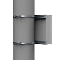 epf0400 nVent HOFFMAN EPF Series Mild Steel Pole Mounting Kit, 35 x 396 x 25mm