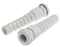 822-9596 RS PRO Grey Nylon Cable Gland, PG16 Thread, 10mm min., 14mm max., IP68