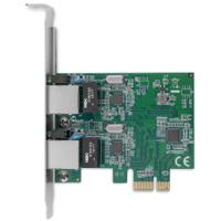 st1000spexd4 StarTech.com 2 Port PCIe RJ45 Network Card, 10/100/1000Mbit/s