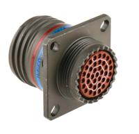d3899920wd35pn Amphenol Limited, D38999 37 Way Wall Mount MIL Spec Circular Connector ReceptacleGreen, Pin Contacts,Shell Size 15,