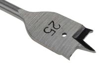 184-8106 RS PRO Chrome Vanadium Steel Flat Wood Drill Bit, 25mm Diameter, 152.4mm Overall