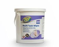 0300zcmultitwrs Zep Commercial Wet Anti-Bacterial Wipes, Tub of 300