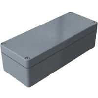 020819060 Rose Polyester Standard Series Grey Glass Fibre Reinforced Polyester Enclosure, IP66, IK08, Grey Lid, 190 x 75 x 55mm