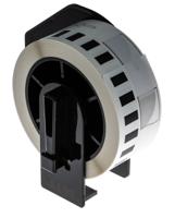 dk22211 Brother White Black Print Label Roll, 29mm Width, 1Roll Qty