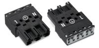 770-213 WAGO 770 Series Lighting Connector, 3-Pole, Male, 3-Way, Cable Mount, 25A