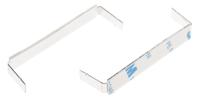 475-192 RS PRO Natural Aluminium Clip with foldable legs