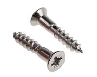 483-3179 RS PRO Pozidriv Countersunk Stainless Steel Wood Screw, A2 304, 5mm Thread, 25mm Length