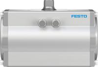 dfpd-80-rp-90-rd-f0507 Festo DFPD Series 8 bar Double Action Pneumatic Rotary Actuator, 90° Rotary Angle