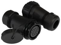 304-364 RS PRO Circular Connector, 16 Contacts, In-Line Cable Mount, SY29 Connector, Plug, Socket, Male/Female, IP68, SY29