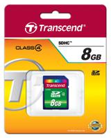ts8gsdhc4 Transcend 8 GB SDHC SD Card, Class 4