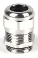 210-0604 RS PRO Metallic Nickel Plated Brass Cable Gland, M25 Thread, 9mm min., 16mm max., IP68