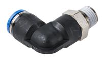 qsl-14-10 Festo QS Series Elbow Threaded Adaptor, R 1/4 Male to Push In 10 mm, Threaded-to-Tube Connection Style, 153051