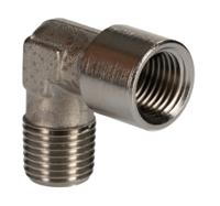 176-1085 RS PRO Fitting, 90° Threaded Fitting, Male R 1/4in to Female R 1/4in
