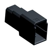 1-1903130-2 TE Connectivity, Dynamic 1000 Male Connector Housing, 2.5mm Pitch, 4 Way, 2 Row